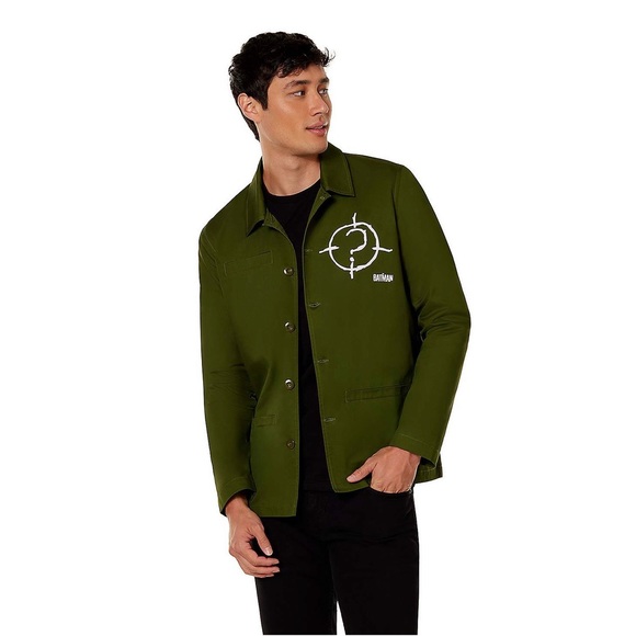 DC Comics The Riddler Jacket NWT! - Picture 1 of 13